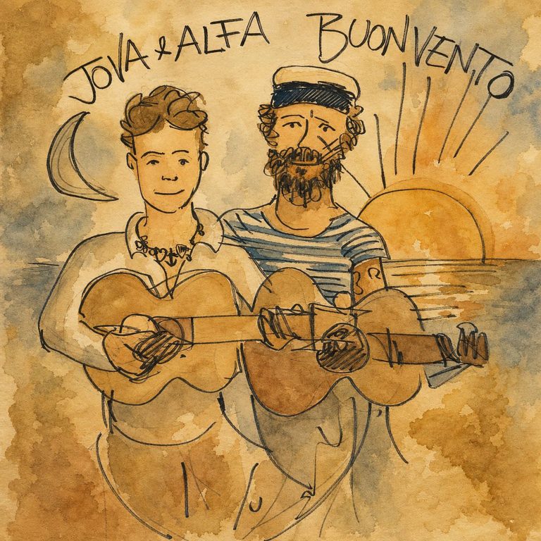 Jovanotti, Alfa - Buon vento - Artwork